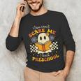 You Can't Scare Me I Teach Preschool Teacher Halloween Ghost Unisex Long Sleeve T-Shirt, funny gift
