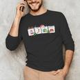 Christmas Santa Special Education SPED Teacher Xmas PJ Unisex Long Sleeve T-Shirt, funny gift
