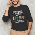 Complementary Colors Pun Artist Art Teacher T-Shirt Unisex Long Sleeve T-Shirt, funny gift