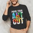 Cool Artist For Men Women Painter Art Teacher Paint Artists Unisex Long Sleeve T-Shirt, funny gift