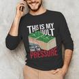Couldn't Take The Pressure Geology Earth Science Teacher Unisex Long Sleeve T-Shirt, funny gift