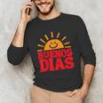 Cute Bilingual Spanish Teacher Buenos Dias Sunshine Unisex Long Sleeve T-Shirt, funny gift
