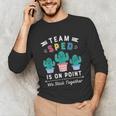 Cute SPED Teacher Special Education Cactus SPED Teacher Unisex Long Sleeve T-Shirt, funny gift