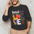 Cute Teach Love And Inspire Men Women Teacher Unisex Long Sleeve T-Shirt, funny gift Cute Teach Love And Inspire Men Women Teacher Unisex Long Sleeve T-Shirt, funny gift