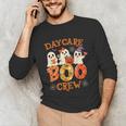 Daycare Boo Crew Halloween Spooky Costume For Teacher Unisex Long Sleeve T-Shirt, funny gift