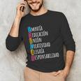 Educar Bilingual Spanish Teacher Unisex Long Sleeve T-Shirt, funny gift Educar Bilingual Spanish Teacher Unisex Long Sleeve T-Shirt, funny gift