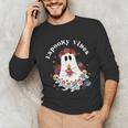 Espooky Vibes Maestra Halloween Spanish Mexican Teacher Unisex Long Sleeve T-Shirt, funny gift Espooky Vibes Maestra Halloween Spanish Mexican Teacher Unisex Long Sleeve T-Shirt, funny gift