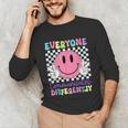 Everyone Communicates Differently Autism Awareness Teacher Unisex Long Sleeve T-Shirt, funny gift Everyone Communicates Differently Autism Awareness Teacher Unisex Long Sleeve T-Shirt, funny gift