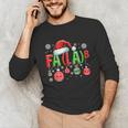 FA LA 8 Christmas Santa FA La Math Teacher Student Unisex Long Sleeve T-Shirt, funny gift FA LA 8 Christmas Santa FA La Math Teacher Student Unisex Long Sleeve T-Shirt, funny gift