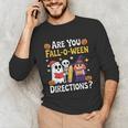 Are You Fall O Ween Directions Halloween Teacher Ghost Unisex Long Sleeve T-Shirt, funny gift Are You Fall O Ween Directions Halloween Teacher Ghost Unisex Long Sleeve T-Shirt, funny gift