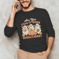 Are You Fall O Ween Directions Halloween Teacher Unisex Long Sleeve T-Shirt, funny gift