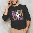 First Grade Boo Crew Teacher Student Halloween Costume Unisex Long Sleeve T-Shirt, funny gift First Grade Boo Crew Teacher Student Halloween Costume Unisex Long Sleeve T-Shirt, funny gift