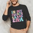 In My Fourth Grade Era Girl Back To School 4th Grade Teacher Unisex Long Sleeve T-Shirt, funny gift