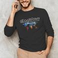 Geography Teacher Earth Day Is Where It's At For Men Women Kids Unisex Long Sleeve T-Shirt, funny gift Geography Teacher Earth Day Is Where It's At For Men Women Kids Unisex Long Sleeve T-Shirt, funny gift