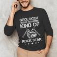 Geology Outfit Geology Teacher Geology Department Geologist Unisex Long Sleeve T-Shirt, funny gift