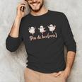Ghost Ballet Dancer Halloween Dance Teacher Pas De Boo-Rée Unisex Long Sleeve T-Shirt, funny gift Ghost Ballet Dancer Halloween Dance Teacher Pas De Boo-Rée Unisex Long Sleeve T-Shirt, funny gift