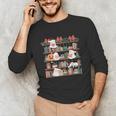 Ghost Christmas Reading Book Lover Library Christmas Teacher Unisex Long Sleeve T-Shirt, funny gift Ghost Christmas Reading Book Lover Library Christmas Teacher Unisex Long Sleeve T-Shirt, funny gift