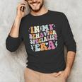 Groovy In My Behavior Specialist Era Behavior Teachers Unisex Long Sleeve T-Shirt, funny gift