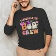 Groovy Kindergarten Boo Crew Kinder Halloween Teacher Kids Unisex Long Sleeve T-Shirt, funny gift Groovy Kindergarten Boo Crew Kinder Halloween Teacher Kids Unisex Long Sleeve T-Shirt, funny gift