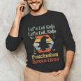 Halloween Lets Eat Kids English Teacher Costume Women Unisex Long Sleeve T-Shirt, funny gift