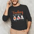 Halloween Ghost Teachers Teaching My Boos Costume Women Men Unisex Long Sleeve T-Shirt, funny gift Halloween Ghost Teachers Teaching My Boos Costume Women Men Unisex Long Sleeve T-Shirt, funny gift