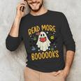 Halloween Read More Books Retro Costume Teacher Women Girls Unisex Long Sleeve T-Shirt, funny gift