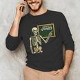 Halloween Skeleton 67 Meme Square Root 4489 Math Teacher Unisex Long Sleeve T-Shirt, funny gift Halloween Skeleton 67 Meme Square Root 4489 Math Teacher Unisex Long Sleeve T-Shirt, funny gift