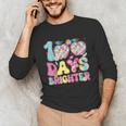 Happy 100th Day Of School 100 Days Brighter Teachers Kids Unisex Long Sleeve T-Shirt, funny gift Happy 100th Day Of School 100 Days Brighter Teachers Kids Unisex Long Sleeve T-Shirt, funny gift