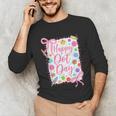 Happy Dot Day Bow Coquette For Teacher Girls Unisex Long Sleeve T-Shirt, funny gift