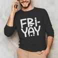 Happy Friyay Teacher Shirt Cute Teacher Fashion Fri-Yay Unisex Long Sleeve T-Shirt, funny gift Happy Friyay Teacher Shirt Cute Teacher Fashion Fri-Yay Unisex Long Sleeve T-Shirt, funny gift