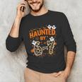 Haunted By 6-7 Halloween Math Teacher Joke Unisex Long Sleeve T-Shirt, funny gift Haunted By 6-7 Halloween Math Teacher Joke Unisex Long Sleeve T-Shirt, funny gift