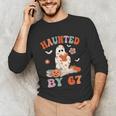 Haunted By 67 Boo Ghost Teacher 6 7 Halloween Costume Unisex Long Sleeve T-Shirt, funny gift Haunted By 67 Boo Ghost Teacher 6 7 Halloween Costume Unisex Long Sleeve T-Shirt, funny gift