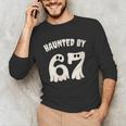 Haunted By 67 Teacher Halloween 6 7 Shirt Unisex Long Sleeve T-Shirt, funny gift