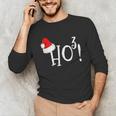 Ho Cubed Shirt Math Teacher Xmas For Men Women Kids Unisex Long Sleeve T-Shirt, funny gift Ho Cubed Shirt Math Teacher Xmas For Men Women Kids Unisex Long Sleeve T-Shirt, funny gift