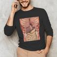 Human Muscles Organs Scary Anatomy Teacher Halloween Costume Unisex Long Sleeve T-Shirt, funny gift Human Muscles Organs Scary Anatomy Teacher Halloween Costume Unisex Long Sleeve T-Shirt, funny gift