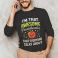 I'm That Awesome Paraeducator Teacher Unisex Long Sleeve T-Shirt, funny gift I'm That Awesome Paraeducator Teacher Unisex Long Sleeve T-Shirt, funny gift