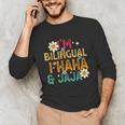 I’m Bilingual I Haha And Jaja Spanish Teacher Bilingual For Men Women Girls Kids Unisex Long Sleeve T-Shirt, funny gift I’m Bilingual I Haha And Jaja Spanish Teacher Bilingual For Men Women Girls Kids Unisex Long Sleeve T-Shirt, funny gift