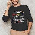 I'm A Paraprofessional What's Your Superpower Para Teacher Unisex Long Sleeve T-Shirt, funny gift I'm A Paraprofessional What's Your Superpower Para Teacher Unisex Long Sleeve T-Shirt, funny gift