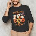Insurance Boo Crew Halloween Spooky Costume Teacher Unisex Long Sleeve T-Shirt, funny gift Insurance Boo Crew Halloween Spooky Costume Teacher Unisex Long Sleeve T-Shirt, funny gift