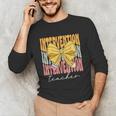 Interventionist Teacher Groovy Coquette Bow Back To School Unisex Long Sleeve T-Shirt, funny gift Interventionist Teacher Groovy Coquette Bow Back To School Unisex Long Sleeve T-Shirt, funny gift