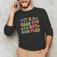 Its A Good Day To Run And Play PE Teacher Physical Education Unisex Long Sleeve T-Shirt, funny gift