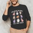 It’s Okay To Feel All The Feels Special Ed Teacher Halloween Unisex Long Sleeve T-Shirt, funny gift It’s Okay To Feel All The Feels Special Ed Teacher Halloween Unisex Long Sleeve T-Shirt, funny gift