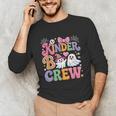 Kinder Boo Crew Kindergarten Teacher Student Halloween Unisex Long Sleeve T-Shirt, funny gift