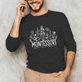 Learn Grow Bloom Wildflowers Appreciation Montessori Teacher Unisex Long Sleeve T-Shirt, funny gift Learn Grow Bloom Wildflowers Appreciation Montessori Teacher Unisex Long Sleeve T-Shirt, funny gift