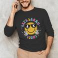 Lets Learn Today Shirt Smile Face 4K Teacher Back To School Unisex Long Sleeve T-Shirt, funny gift Lets Learn Today Shirt Smile Face 4K Teacher Back To School Unisex Long Sleeve T-Shirt, funny gift