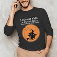 Let's Eat Kids Punctuation Saves Live Witch Grammar Teacher Unisex Long Sleeve T-Shirt, funny gift Let's Eat Kids Punctuation Saves Live Witch Grammar Teacher Unisex Long Sleeve T-Shirt, funny gift