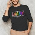 Library Squad Team Librarian Teacher Book Lover Unisex Long Sleeve T-Shirt, funny gift Library Squad Team Librarian Teacher Book Lover Unisex Long Sleeve T-Shirt, funny gift