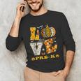 LOVE Pre-K Pumpkin Teacher Student Halloween Costume Unisex Long Sleeve T-Shirt, funny gift