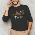 Love Teacher Wizards Back To School Halloween Unisex Long Sleeve T-Shirt, funny gift