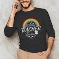 Luckiest Teacher Ever Rainbow- St Patricks Day Teacher Unisex Long Sleeve T-Shirt, funny gift Luckiest Teacher Ever Rainbow- St Patricks Day Teacher Unisex Long Sleeve T-Shirt, funny gift